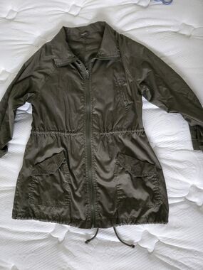 Olive Green Utility Jacket